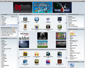 Der iTunes App Store funktioniert nur für wenige Hit-Programme (Foto: apple.com)