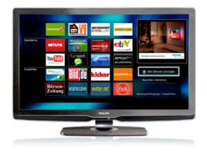 Interaktives Fernsehen erobert TV-Geräte (Foto: Philips)