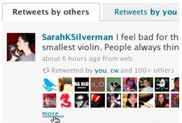 Retweet-Funktion macht sich sofort unbeliebt Retweet-Funktion macht sich sofort unbeliebt