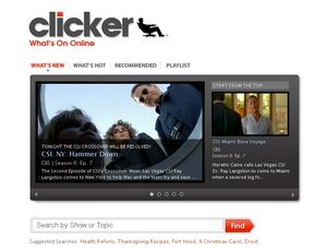 Programmzeitschrift für Web-TV (Foto: clicker.com) Programmzeitschrift für Web-TV (Foto: clicker.com)