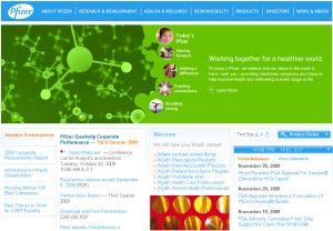 Pharmariese Pfizer zehntausendfach vor dem Kadi (Foto: pfizer.com)