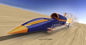 So soll das Bloodhound SSC aussehen (Foto: curventa)