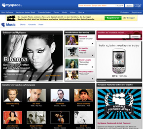 MySpace Music holt Independent-Labels an Bord (Foto: music.myspace.com)