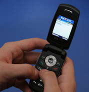 Verfassen von SMS wird mit Spracherkennung einfacher (Foto: fotodienst.at/Anna Rauchenberger)