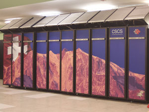 Cray-Rechner am CSCS - jetzt folgt Exascale-Zusammenarbeit (Foto: Michele De Lorenzi/CSCS)