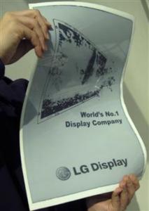 LG Display präsentiert größtes flexibles E-Paper (Foto: LG Display)