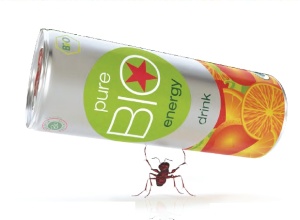Das Biolabel erobert auch den Markt der Energy-Drinks (Bild: pure-bio.at)
