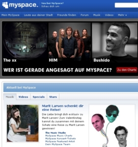 Murdoch muss Kritik für MySpace-Turbulenzen einstecken (Foto: myspcae.com)