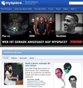 Murdoch muss Kritik für MySpace-Turbulenzen einstecken (Foto: myspcae.com)