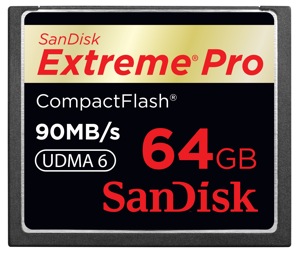 64 GB war gestern: CompactFlash macht 144 Petabyte möglich (Foto: SanDisk)