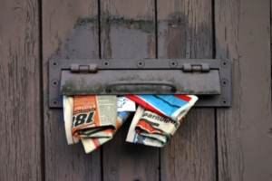 Werbemarkt in der Klemme (Foto: aboutpixel.de, maggie)