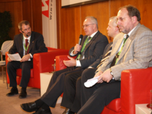 Diskussion um E-Rechnung auf dem diesjährigen E-Day (Foto: Paul Landl)