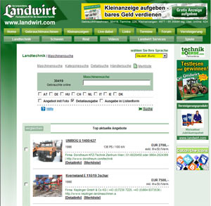 50.000 Visits täglich: Webseite von landwirt.com