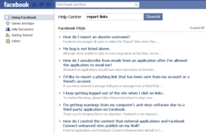 Facebook beschränkt sich auf Hilfeseiten und bestehendes System (Foto: facebook.com)