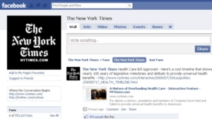 Zeitungen profitieren von Facebook-Auftritt (Foto: facebook.com)