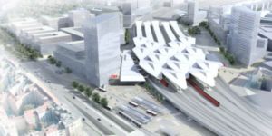 Projektstudie Hauptbahnhof Wien, Quelle: ÖBB