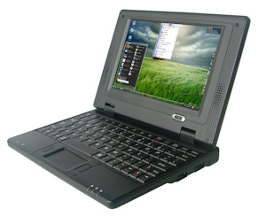 100 Euro kostet das abgespeckte Mini-Notebook (Foto: Mindtech)