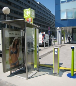 Telefonzelle neu: Hier kann Strom getankt werden (Foto: Telekom Austria)