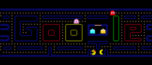 Pac-Man erstes interaktives Doodle (Foto: Google)