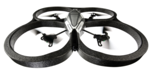 AR.Drone mit Schutzringen für Innenräume (Foto: Parrot)