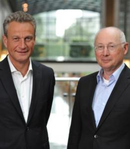 Neues N24-Führungsduo: Torsten Rossmann und Stefan Aust (Foto: N24 Media)
