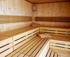 Sauna: Bahnfahren ohne Air Condition wie in der Holzklasse (Foto: Rainer Sturm/pixelio.de)
