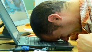 Arbeitsplatz: Stress führt schnell zum Burn-out (Foto: aboutpixel.de, Stefan Hiller)