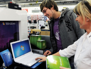 Verkaufsgespräch: Diskrepanz zwischen nackten Zahlen und Popularität (Foto: microsoft.com)