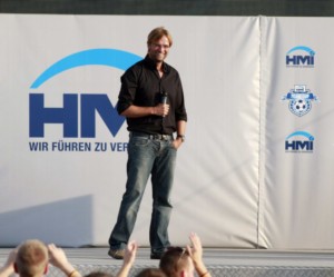 Fußballexperte Jürgen Klopp wurde als neuer Markenbotschafter beim 
