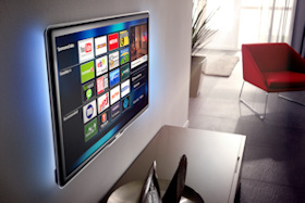 Web und TV: Beide Welten werden verbunden (Foto: Philips)