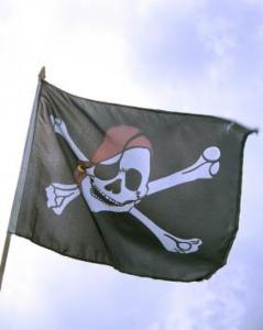 Piratenflagge: Geschäft mit der Angst boomt (Foto: pixelio.de, Daniela Baack)