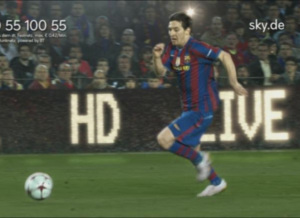 Fußball: 3D-Sport-Events auf Sky zu sehen (Foto: www.sky.de)