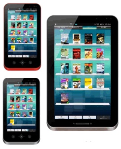 Galapagos-Tablets: Sharps Angriff auf den E-Book-Markt (Foto: Sharp)