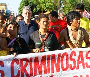 Erwin Kräutler (links oben): Kämpfer für die Rechte der Indios (Foto: Right Livelihood)