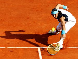 Rafael Nadal: Auch die Nummer eins der Welt stöhnt (Foto: Wikimedia Commons)