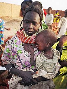 Unterernährung bei Kindern: Größtes Problem im Kampf gegen Hunger (Foto: Wikimedia)