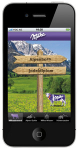 Milka goes App