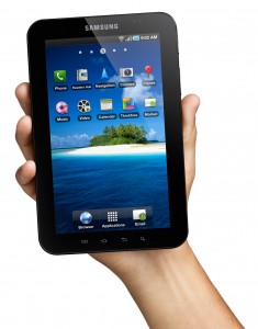 Galaxy Tab: Laut Apple zu klein, um das iPad wirklich zu fordern (Foto: Samsung)