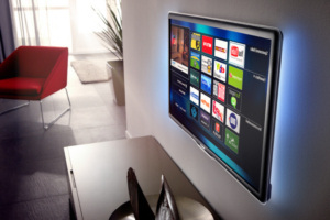 Fernseher: Kleine Programme machen den Fernseher fit fürs Web (Foto: Philips)
