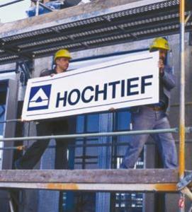 Hochtief-Baustelle: Mitarbeiter können vorerst aufatmen (Foto: hochtief.de)