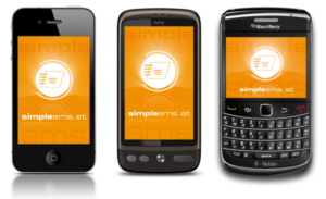 Simple SMS Applikation für Smartphones