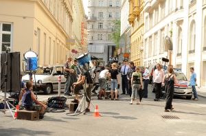 Dreharbeiten in Wien: Starke Konkurrenz für den Standort (Foto: viennafilmcommission.at)