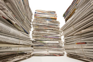 Zeitungen: Massenmedien mit hohem Gewicht bei Twitter (Foto: aboutpixel.de, Arnim Schindler)