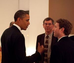 Obama & Zuckerberg: Treten gegen Online-Mobbing auf (Foto: flickr.com, The White House)