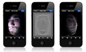 Foto zu 3D-Modell: Frontkamera und App machens möglich (Foto: trimensional.com)