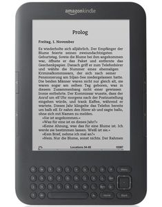 Amazon Kindle: Startschuss für Deutschland gefallen (Foto: amazon.de)