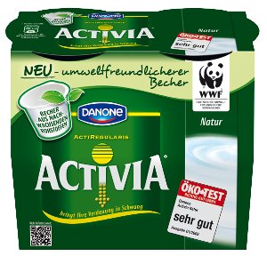 Biokunststoffe: Activia setzt auf nachwachsende Rohstoffe (Foto: Danone)