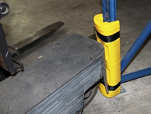 Gabelstapler-Rempler: Hochregale in Gefahr (Foto: Fraunhofer IMS)