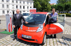 Carsharing mit Elektroauto: Hohes Interesse bei Autoherstellern (Foto: Peugeot)