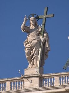 Christusstatue: Vatikan in Klimamission (Foto: pixelio.de/Karl-Michael Soemer)